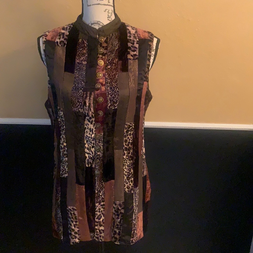 Phool Animal Print Vest